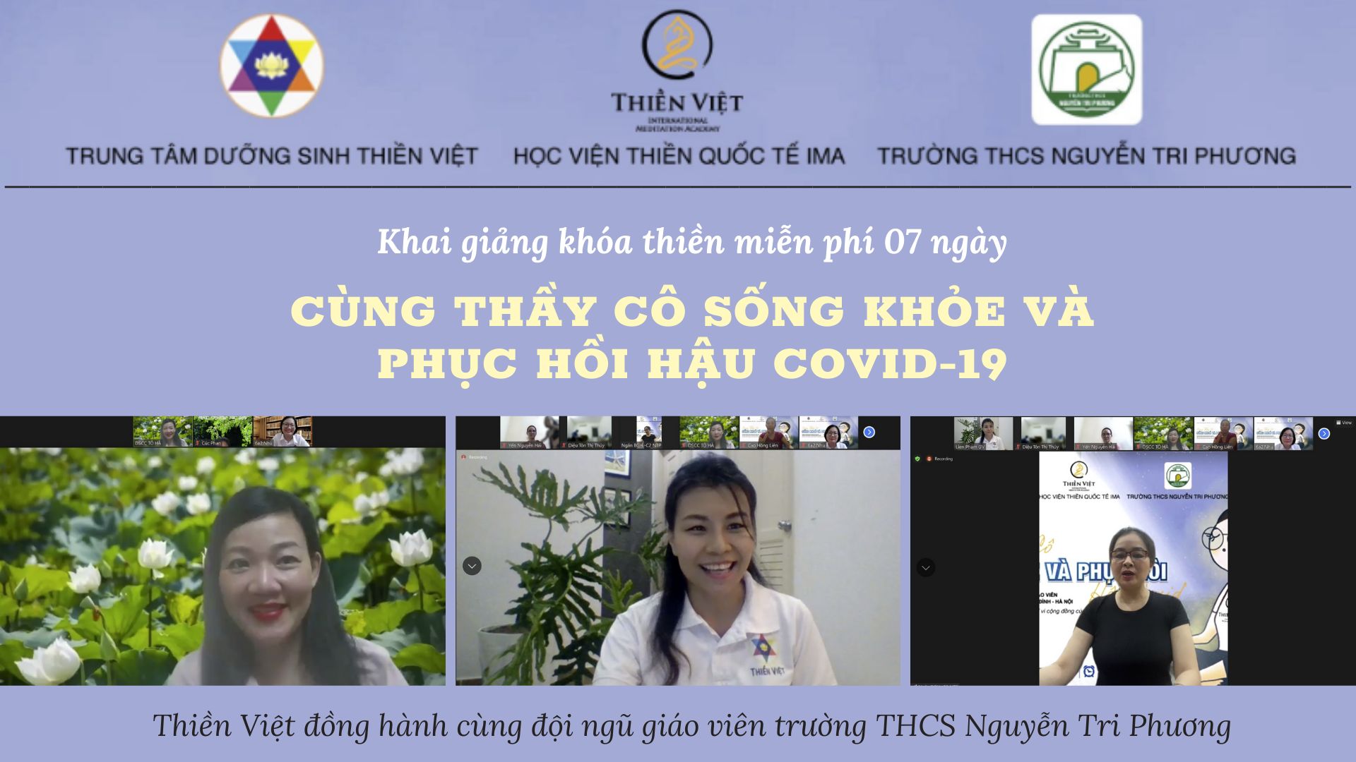 Hình ảnh tại buổi học