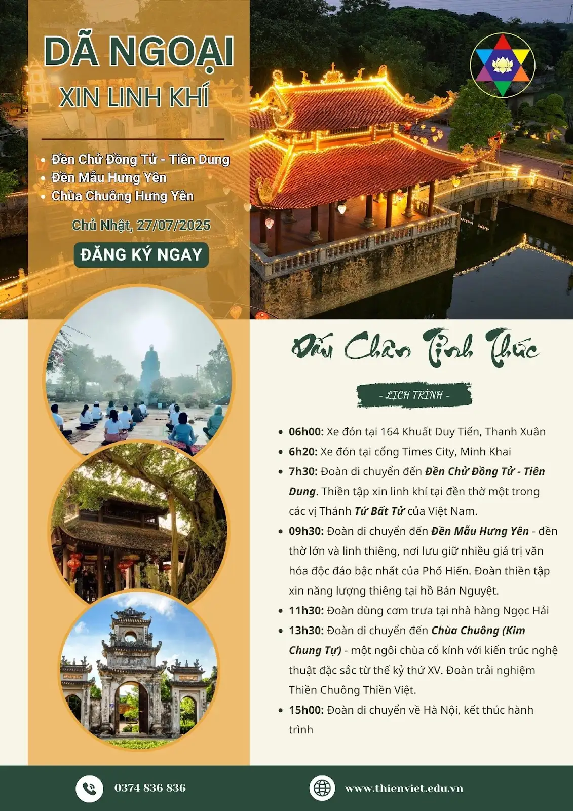 Hành trình dã ngoại xin linh khí tháng 7 cùng Thiền Việt - “Dấu Chân Tỉnh Thức” 1 DNXLK-2